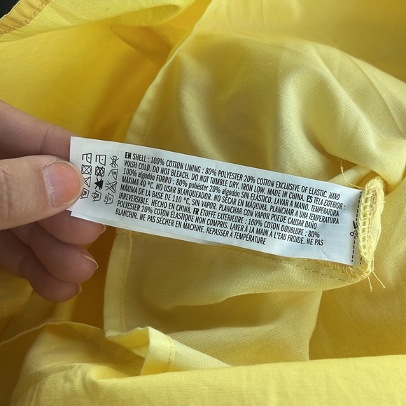 Tuckernuck Hyacinth House Yellow Ruffle Josie Dress Sleeveless Maxi - Picture 5 of 6